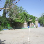 جنب جنوبی حیاط هنرستان